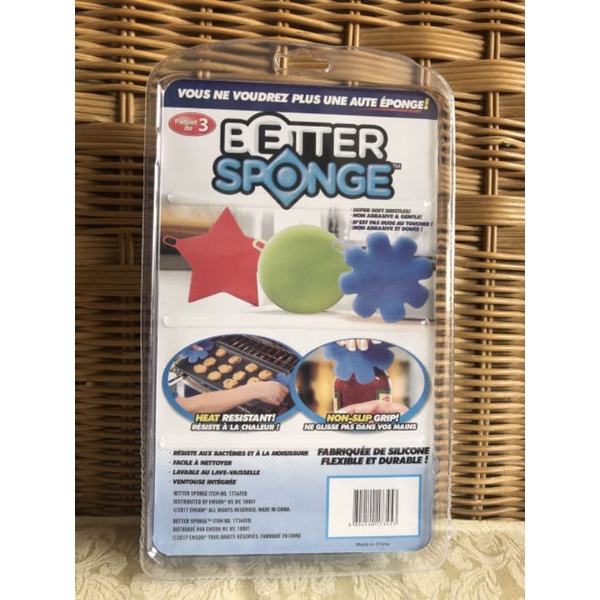 Dụng cụ lau chùi Better Sponge 3 Pack,,,