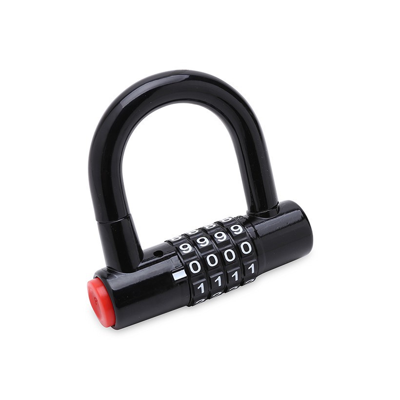Khóa số có mật mã hình chữ U lõi đồng cao cấp không cần chìa, bảo mật 4 số Delazy365