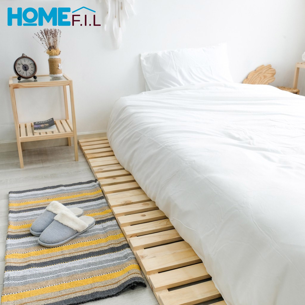 [ FREE SHIP ] Giường Ngủ Pallet Gỗ Thông Minh Homefil Skinny Bed/ Giường Gấp Thông Minh/ Pallet Gấp Gọn [Hàng Xuất Khẩu] | BigBuy360 - bigbuy360.vn