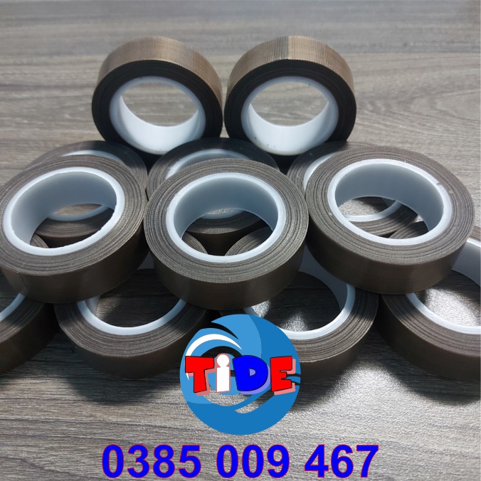 Băng dính vải chịu nhiệt Teflon – PTFE tape – Băng keo Teflon chịu nhiệt tới 320 độ