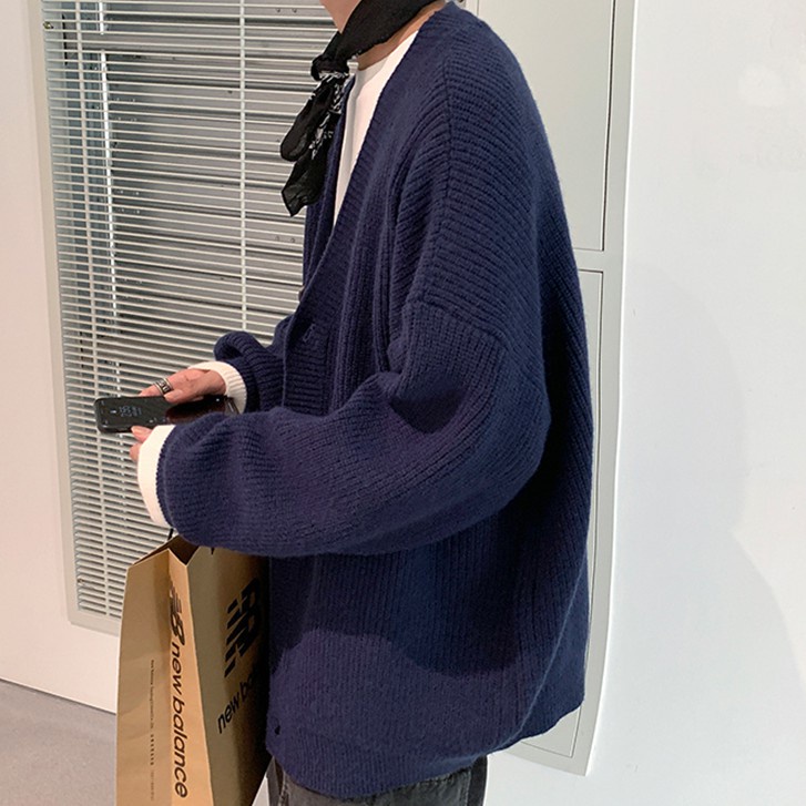 Áo khoác cardigan tay dài sành điệu dành cho nam nữ
