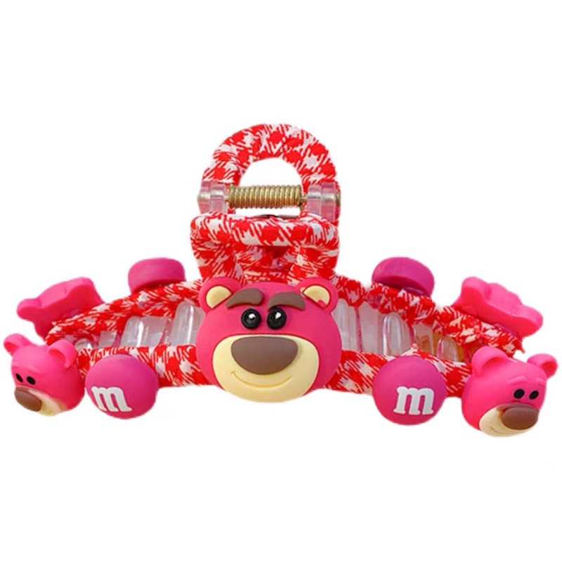 Kẹp Tóc Hình Gấu đỏ tự làm (handmade) siêu xinh phong cách hàn quốc xinh xắn cho nữ
