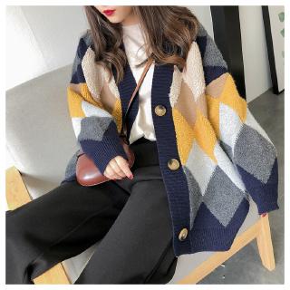 áo khoác len cardigan hàn quốc