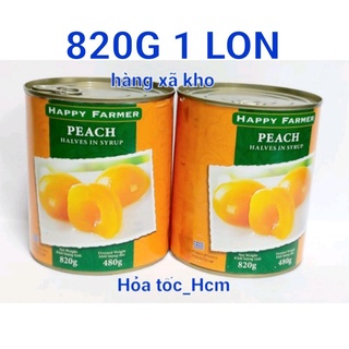 Đào ngâm đường 820 gr nữa trái.(Loại mềm) hsd : 4/2023_hy lạp