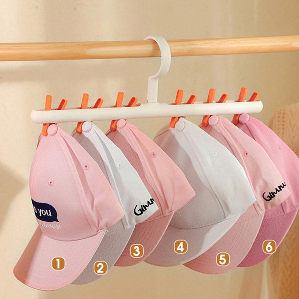 Giá Đỡ Kẹp Quần Áo / Nón / Bóng Chày Bằng ABS Tiện Dụng