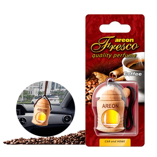 Tinh dầu treo xe ô tô hương cà phê – Areon Fresco Coffee - 106
