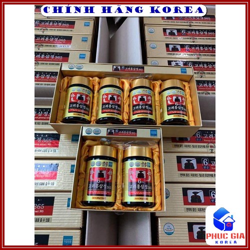 Cao Hồng Sâm 365 Cao Cấp Hàn Quốc, Hộp 4 lọ | BigBuy360 - bigbuy360.vn