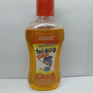 Nước súc miệng thái dương cho trẻ em chai 250ml