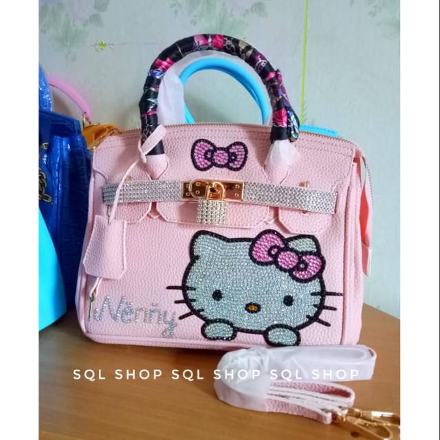 Túi Xách Hình Hello Kitty Xinh Xắn Cho Bé