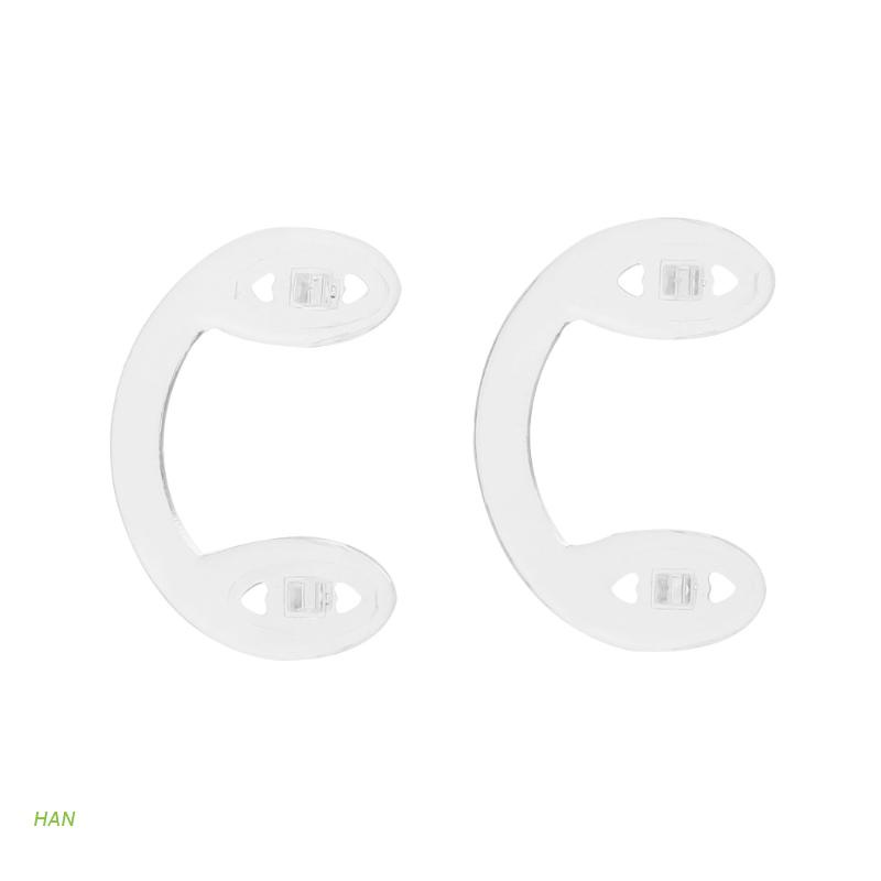 2 Miếng đệm mũi silicon mềm hình chữ U gắn mắt kính trẻ em