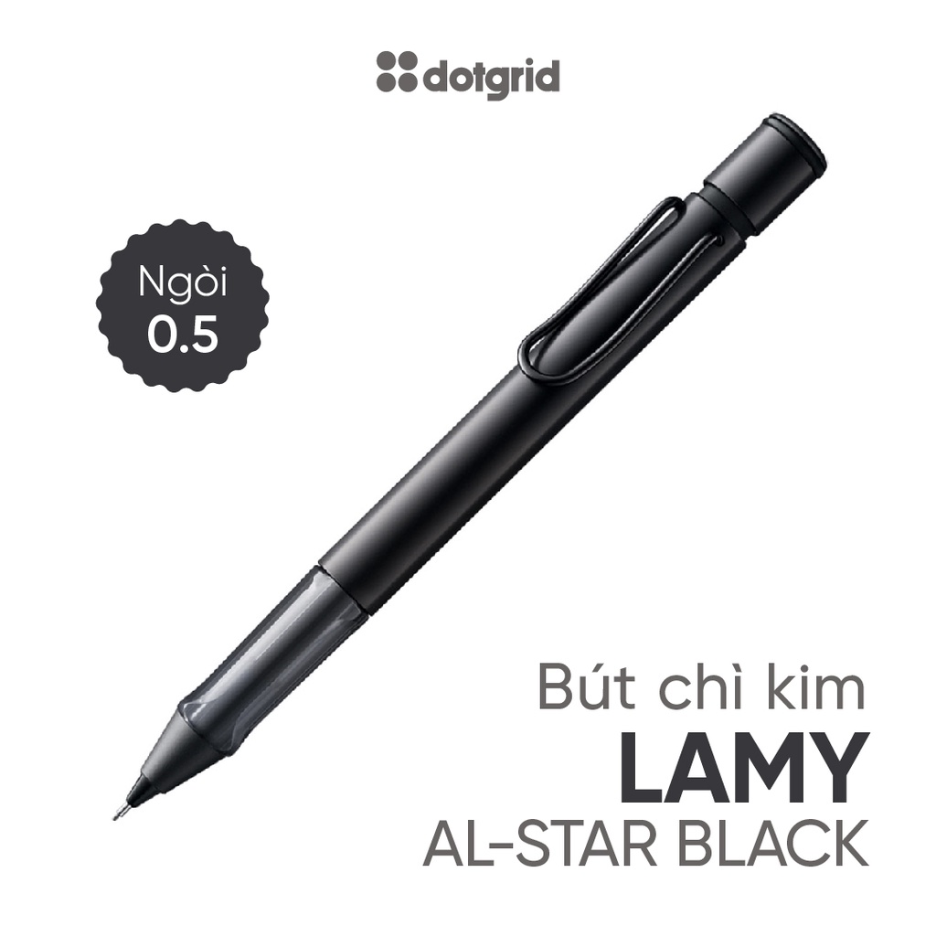 Bút chì Lamy Al-star Black - Nhập khẩu chính hãng Đức - Bảo hành 2 năm