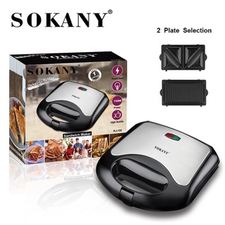 Máy Nướng Bánh Hotdog Sokany KJ-105 750W Tiện Ích Cho Gia Đình Bảo Hành 6 Tháng