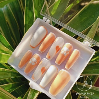 Nail box - Móng up thiết kế : Tim full màu