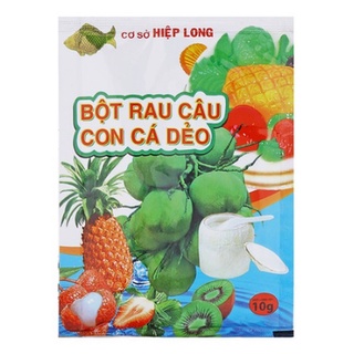 BỘT RAU CÂU CON CÁ DẺO 10gr/gói [Dùng làm thạch rau câu]