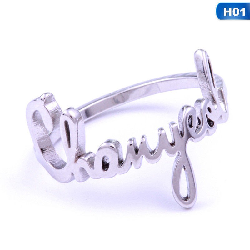 Nhẫn Khắc Tên Thành Viên Chanyeol Baekhyun Nhóm Exo