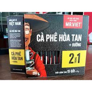 Cà phê hòa tan 2 in 1 Mr.Việt