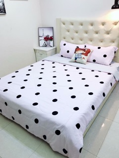 SET CHĂN GA GỐI CHĂN TRẦN BÔNG