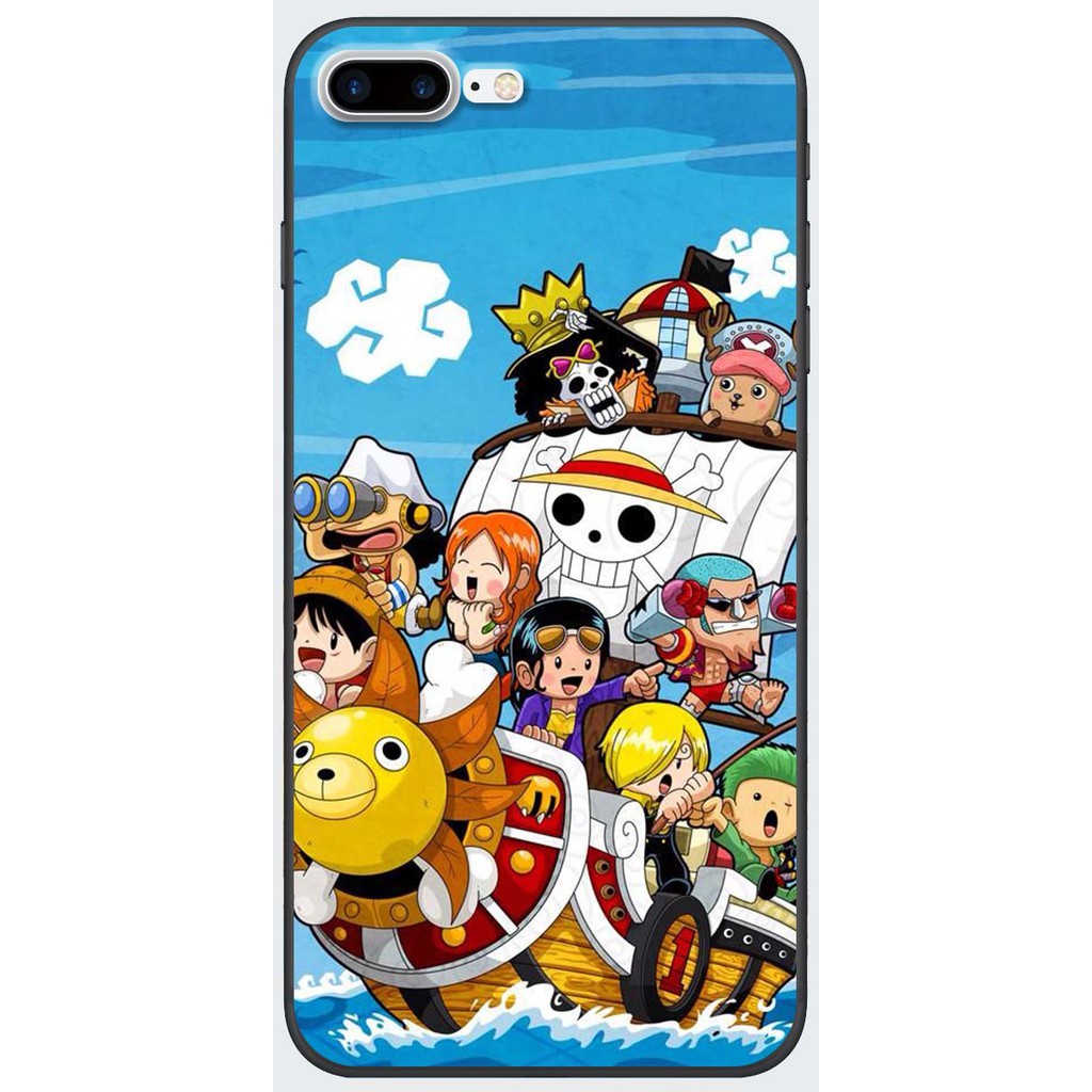 Ốp lưng IPhone 7 Plus, 8 Plus in hình Tàu Onepiece