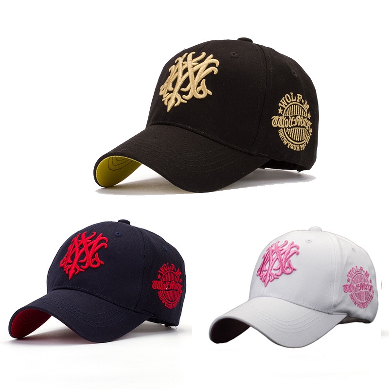 Mũ Lưỡi Trai LINJW Thêu Họa Tiết Phong Cách Cổ Điển