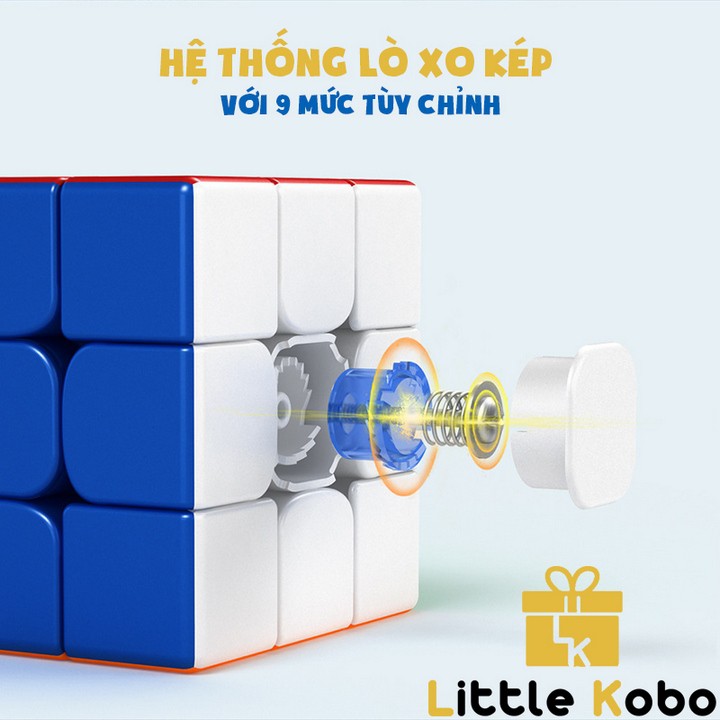 [FREESHIP] Rubik 3x3 RS3M 2020 MF3RS3 M Rubic Nam Châm 3 Tầng Stickerless MF3RS V3 M (Hãng Mod)