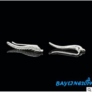❀Bông tai pha lê lá kim loại May-Nữ