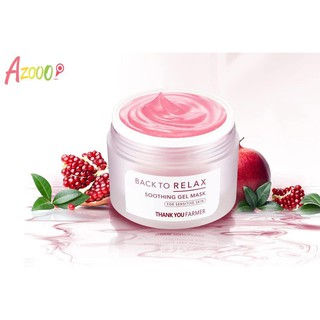 Mặt nạ gel thư giãn làm dịu da Thank You Farmer Back To Relax 100ml