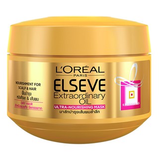 Kem Ủ Tóc Suôn Mượt Chiết Xuất Tinh Dầu Hoa L'Oreal Elseve Extra Ordinary Oil Ultra Nourishing Mask 200ml