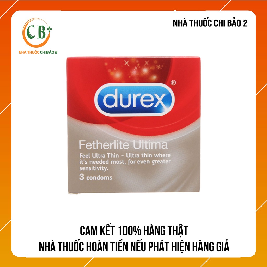 Bao cao su Durex Fetherlite Ultima (3 bao)