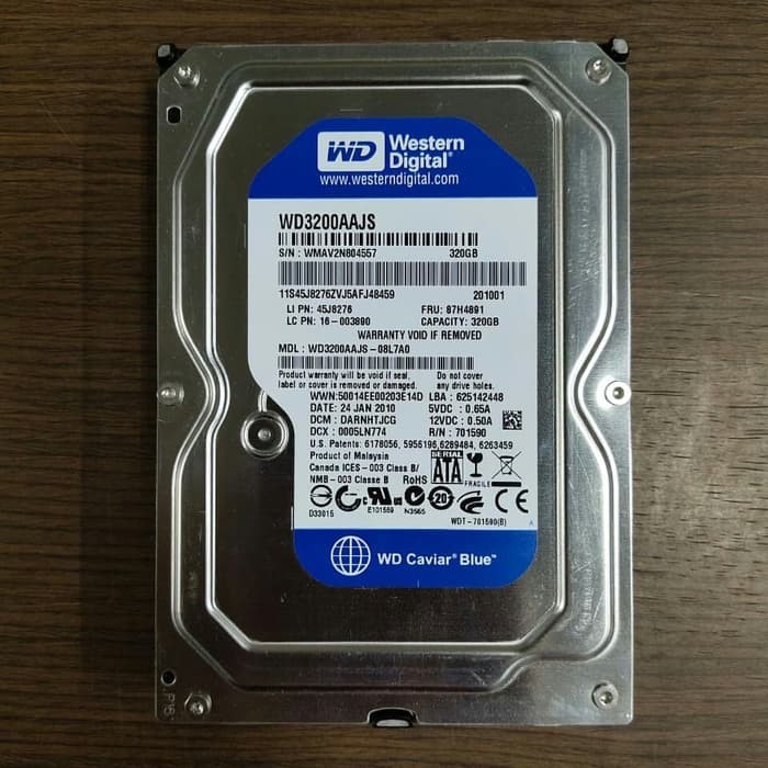Ổ Cứng Hdd Pc 320gb 3.5 "wd