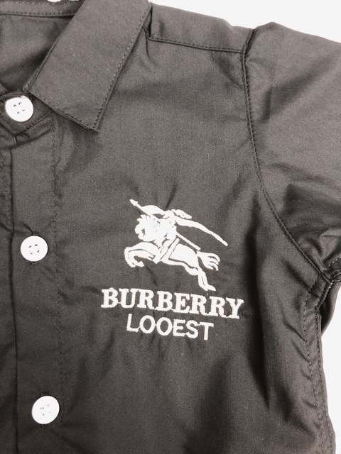 Áo sơmi đen chất siêu đẹp size 10-34kg