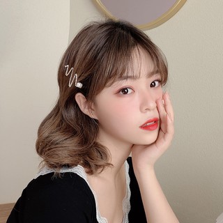 Kẹp tóc mái đính đá sang trọng