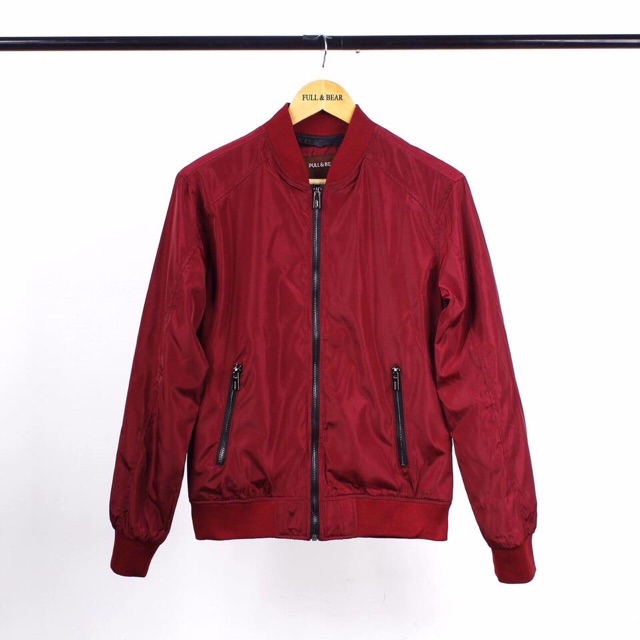 Áo khoác bomber pull bear vnxk