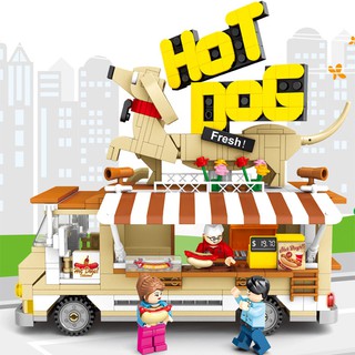 Đồ chơi lego minecraft - lego xe hot dog 601301 - xe lego - 500 mảnh