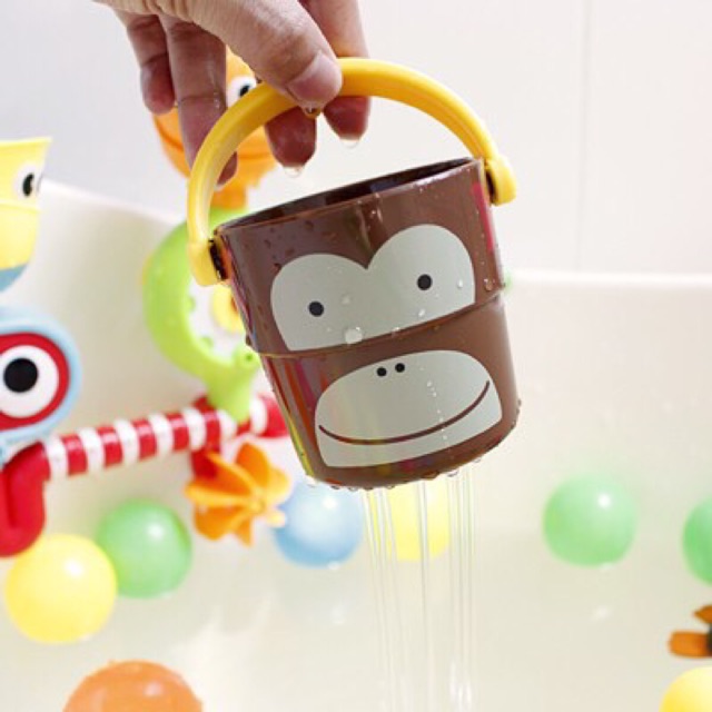 Ninikids: Đồ chơi tắm xuất khẩu M xô thùng đồ chơi tắm cho bé
