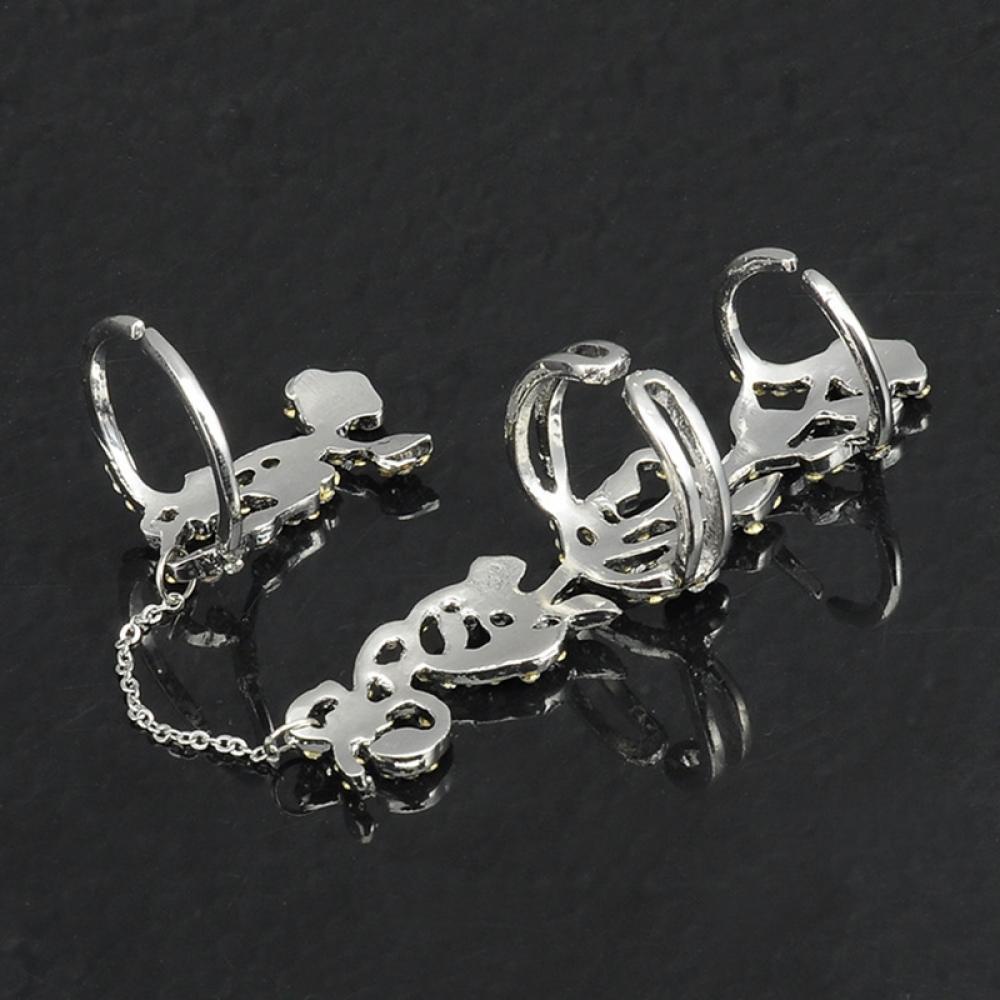 ORIENTLII Nhẫn Nữ Hở Kiểu Dáng Độc Đáo