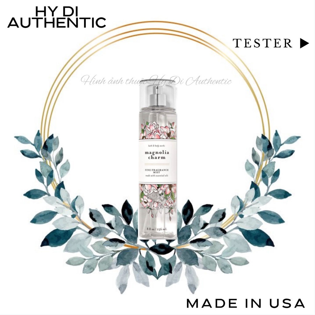 MAGNOLIA CHARM - XỊT THƠM DƯỠNG THỂ BATH & BODY WORKS USA
