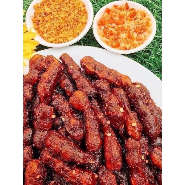 [FREESHIP] Me lào sấy muối ớt, me đường muối ớt hũ 500g