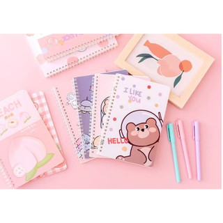 [Quà tặng mới] Sổ Lò Xo A5 Cute