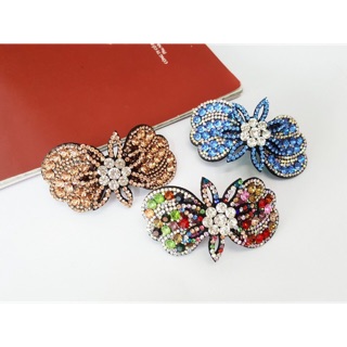 Kẹp tóc đính đá cao cấp( tóc ít)