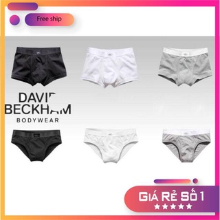 [HÀNG NGUYÊN HỘP] Hộp 3 Quần Sịp Nam David Beckham - Chất Cotton Thoáng Mát - Hàng Cao Cấp - Sịp HM Loại Tốt