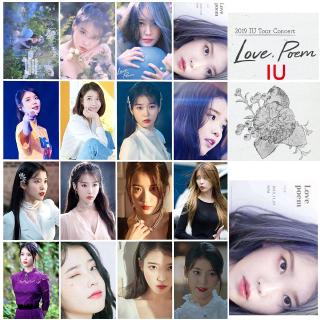 Thẻ bài từ IU New song Love poem phong cách kpop