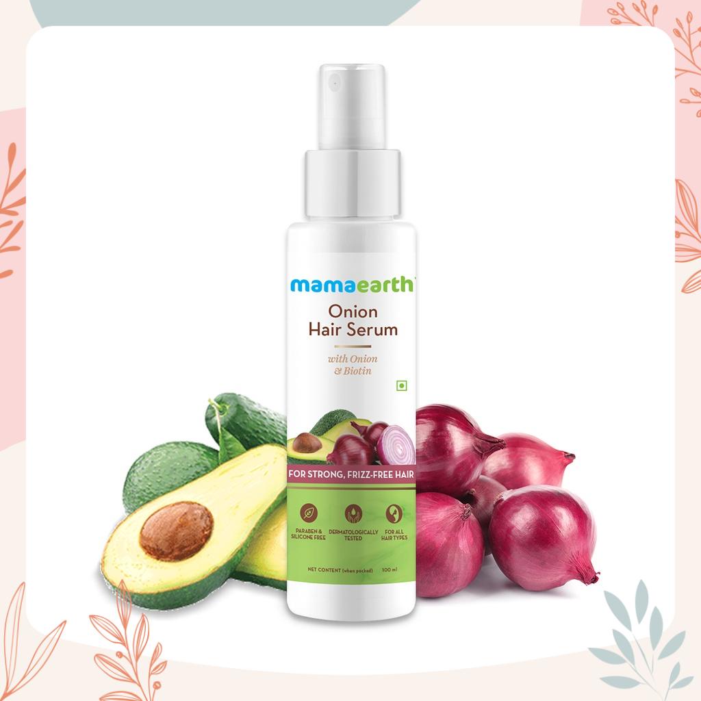 Serum hành giảm gãy rụng và khô xơ tóc Mamaearth 100ml