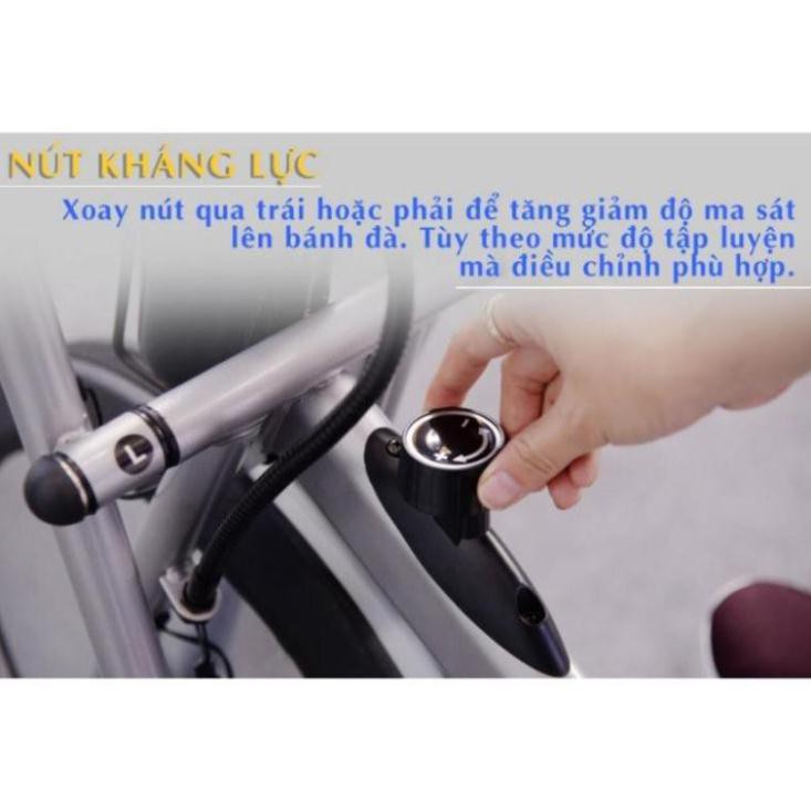 Cato123 Hoahoe  Xe đạp thể dục M77 (màu cam)