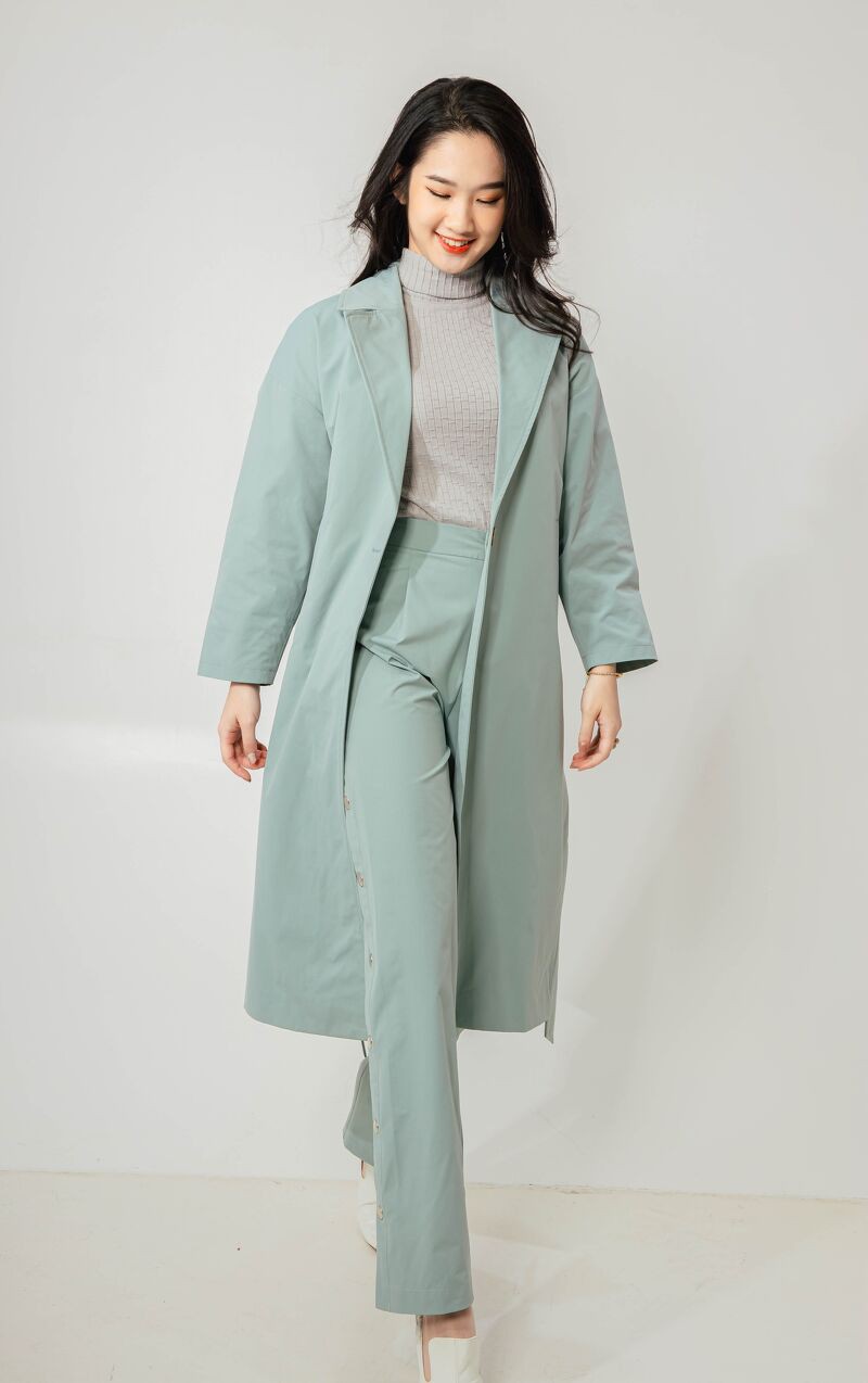 Áo blazer tay dài cổ ve to CCHAT | BigBuy360 - bigbuy360.vn