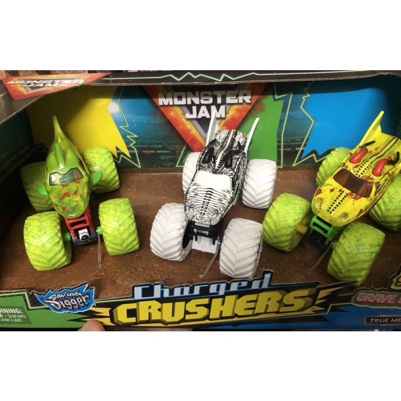 Bộ 3 xe quái vật Monster Jam cực độc