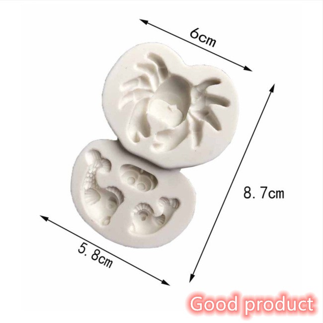 Decorating Tools Fimo Clay Candy Chocolate Gumpaste Mold Silicone 3d Cupcake Diy Cake Shape