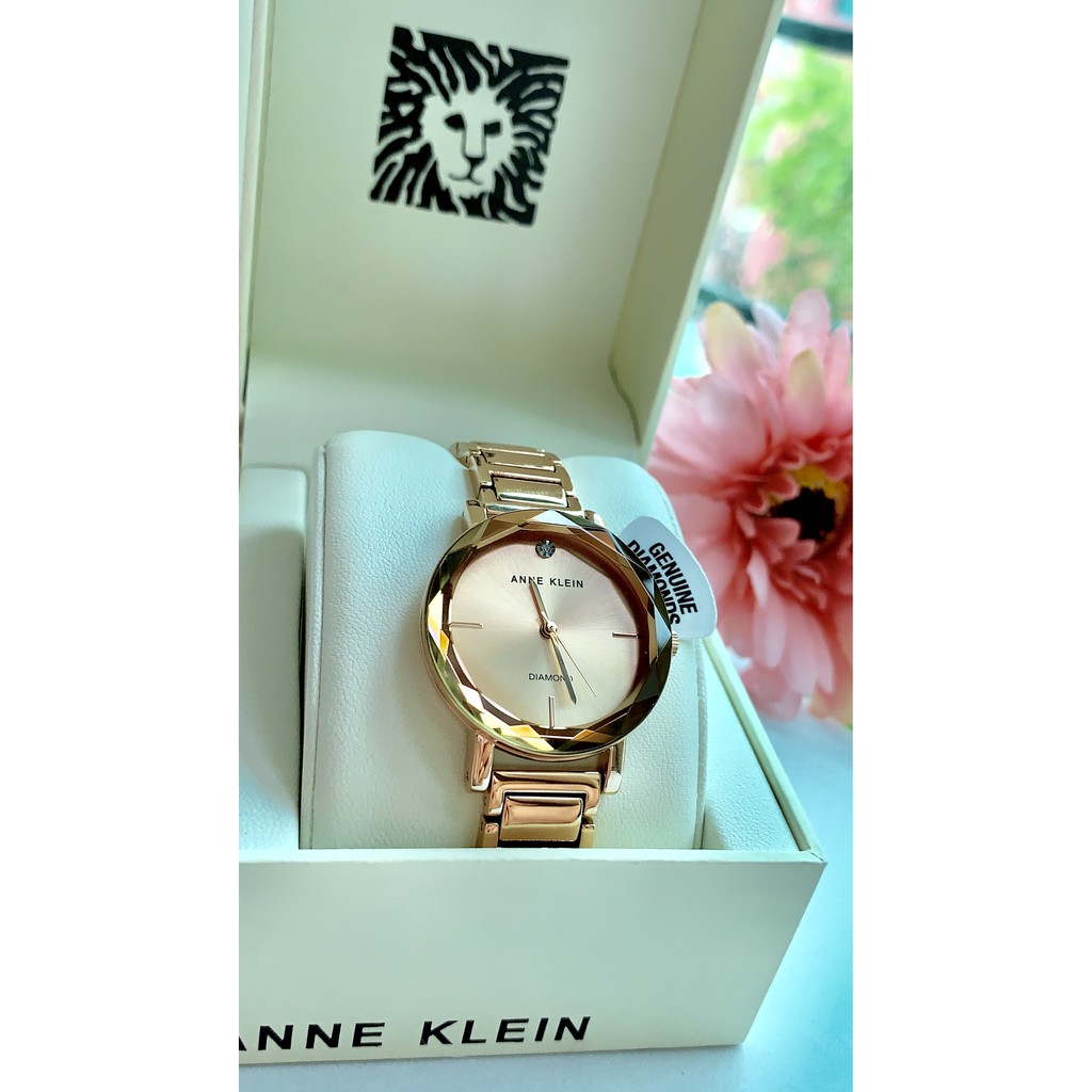 Đồng hồ nữ Anne Klein AK/3278RGRG màu rose gold