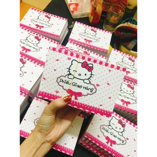 Phiếu giao hàng KITTY combo 10 quyển