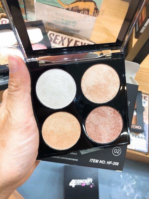 Phấn má và tạo khối Sivanna