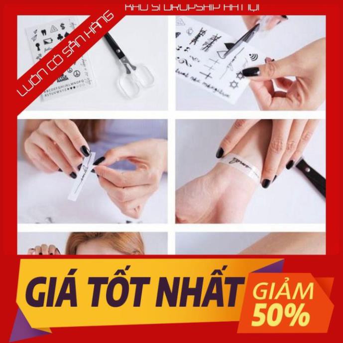 [FREE SHIP] Hình xăm mini nhỏ đẹp dán chân tay lưng tạm thời cho nam nữ xinh cute tattoo nghệ thuật  KSHN